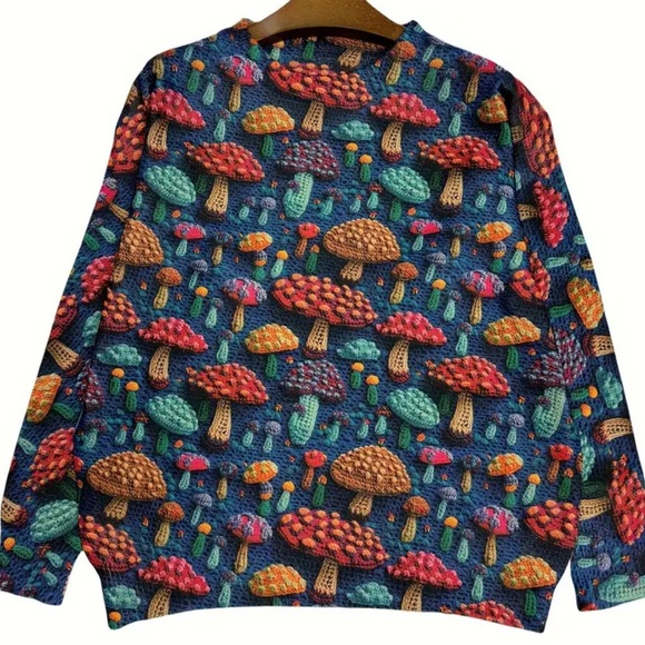 Magic Mushroom sweater - Picture 5 of 6